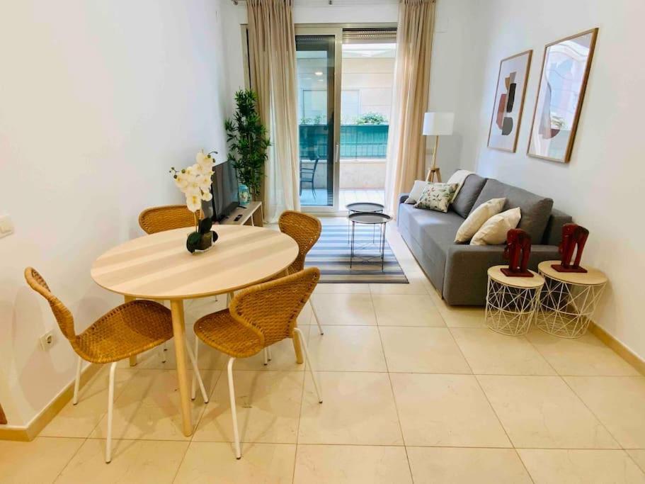 Stylish Apartment With Terrace On The Beachfrom Valencia Kültér fotó