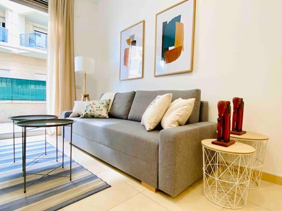 Stylish Apartment With Terrace On The Beachfrom Valencia Kültér fotó